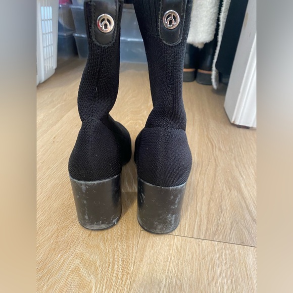 Wishbone black sock boots - Picture 3 of 9